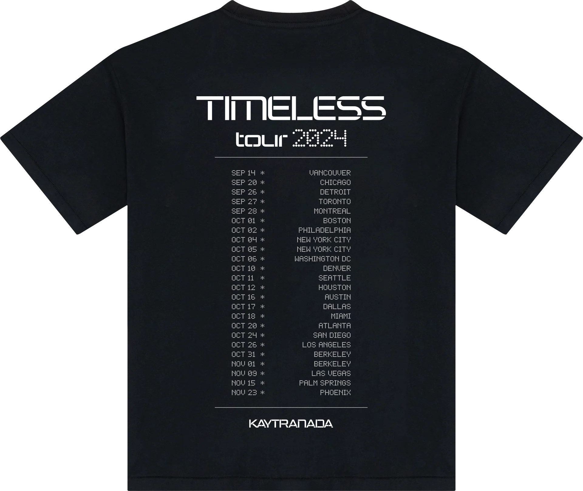 Timeless Tour Tee